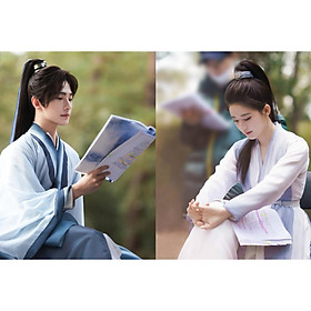 Poster 8 tấm A4 Thả Thí Thiên Hạ phim ngôn tình tranh treo album ảnh in hình đẹp (MẪU GIAO NGẪU NHIÊN)