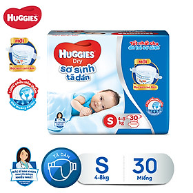 Tã dán sơ sinh Huggies S30 - 30 miếng (5 - 8 kg)