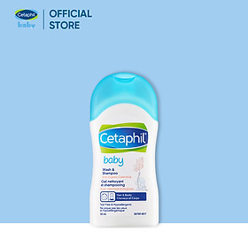 [Hàng tặng không bán] Sữa tắm gội dịu lành cho bé Cetaphil Baby Wash & Shampoo with Organic Calendula 50ml