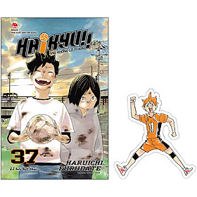 [Download Sách] Haikyu!! - Chàng Khổng Lồ Tí Hon - Tập 37: Lễ Hội Kết Thúc (Tặng Bookmark)