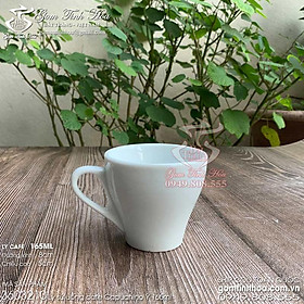 Tách sứ uống cafe cappuccino