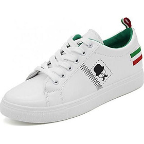>> BÁO GIÁ GIÀY NỮ, GIÀY SNEAKER NỮ MẪU MỚI BAZAS BZ802TXNN TRẮNG PHỐI XANH | Shopee Lazada Sendo Tiki mới nhất 237 Giày Sneaker Thời Trang Nữ - YAMET SN005TX Trắng Phối Xanh