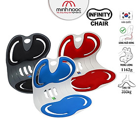 [Hàng chính hãng] Combo 3 Ghế chỉnh dáng ngồi đúng Infinity Pit Chair - Hàn Quốc. Ghế rộng phù hợp Nam, Nữ cân nặng từ 45 - 75kg. Sản phẩm nhiều màu, nhiều lựa chọn Combo cho gia đình