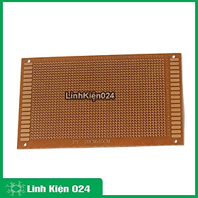 Phíp Đồng Lỗ - Bảng Mạch Đục Lỗ Sẵn PCB Nâu - Kích Thước 9x15MM