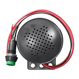 Loa MP3 có thể lập trình Máy phát âm thanh Hộp thoại DC5-30V MP3 Siren Horn Được kích hoạt bằng một nút ấn Màu sắc: Nút tự đặt lại