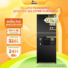 Tủ lạnh Panasonic Diệt Khuẩn 326L NR-TL351GVKV Lấy Nước Ngoài Kháng Khuẩn - Bộ Cảm biến Econavi - Ngăn Đá Trên - Hàng Chính Hãng