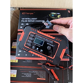 Mua Sạc acquy ô tô  xe máy  xe đạp điện hỗ trợ 4Ah - 100Ah loại cao cấp hiển thị màn led tự ngắt khi đầy chức năng bảo dưỡng