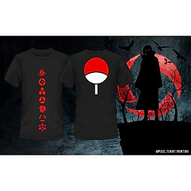 Áo Thun In Hình Sharingans of Uchiha Clan Naruto