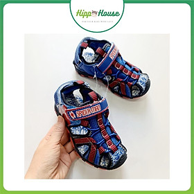 Sandal Bé Trai Kiểu Rọ Spiderman Size 26-33