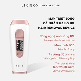 Máy Triệt Lông Vĩnh Viễn Tại Nhà Halio IPL Hair Removal Device 999999 Xung Ánh Sáng
