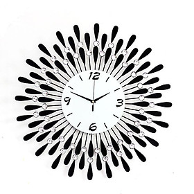 Đồng hồ trang trí treo tường tia hình giọt nước W0460B