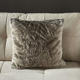 Mua Vỏ gối lông cao cấp màu nâu 50x50 RM Chill Faux Fur 499020