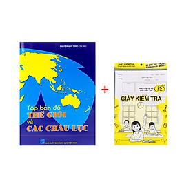 Sách - Tập bản đồ và các châu lục
