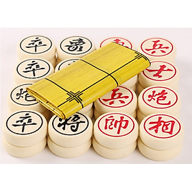 Quân cờ tướng Đá Ngọc pha nhựa melamine cao cấp 4.5cm