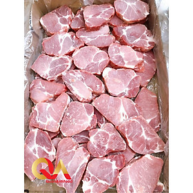 [Chỉ giao HCM] - NẠC DĂM HEO - [Giao siêu tốc] - Cắt miếng 1cm túi 500gr