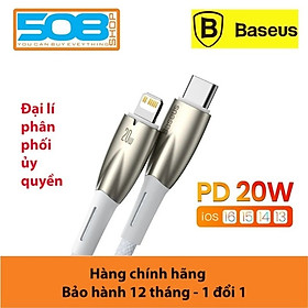 Mua Cáp Sạc Nhanh Cho iPhone 14 Series Baseus Glimmer Series Fast Charging Data Cable Type-C to iP 20W Hàng Chính Hãng