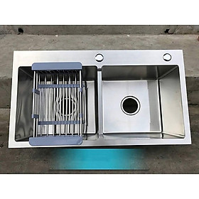 Mua Chậu rửa chén bát 2 hộc inox