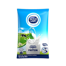 Big C - Sữa cô gái Hà Lan không đường bịch 220ml - 01955