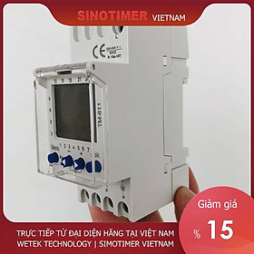 Mua Timer 24h 7 ngày Sinotimer TM 611  16A  cài theo 1 phút  58 chương trình on off mỗi ngày  hàng loại công nghiệp