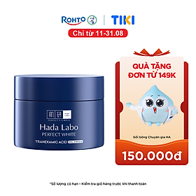 Kem dưỡng trắng dạng gel Hada Labo Perfect White Tranexamic Acid Cream 50g