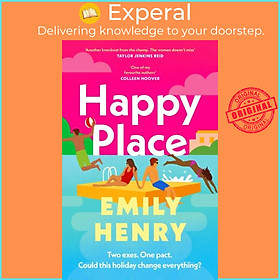 Sách - Happy Place - A shimmering new novel from #1 Sunday Times bestselling auth by Emily Henry (UK edition, hardcover)