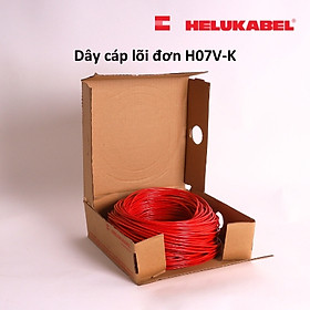 Dây cáp lõi đơn HELUKABEL H07V-K | Hộp 100m