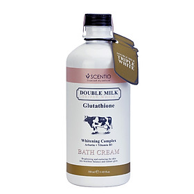 Combo Sữa Tắm 350ml + Dưỡng Thể Dưỡng Trắng Scentio Double Milk Triple White 250ml