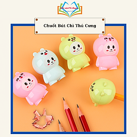 Chuốt bút chì thú cưng nhiều màu ngọt ngào