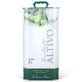 Dầu Oliu hiệu Altivo Tây Ban Nha - Pomace Olive Oil Altivo (Thùng 5 lít)