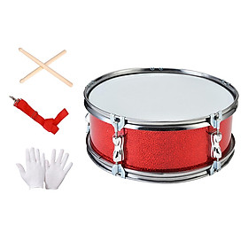 11inch Snare Drum Percussion Instrument Lightweight Portable Music Learning Music Drums Musical Instruments for Girls Adults Boys Kids Gifts