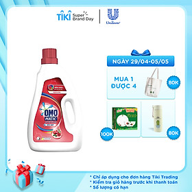 Nước Giặt OMO Comfort Tinh Dầu Thơm Chai 2.3kg