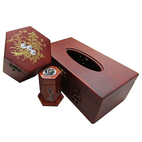 Mua Bộ 3 Sản Phẩm Hộp Giấy Ăn  Hộp Trà  Hộp Tăm MK02
