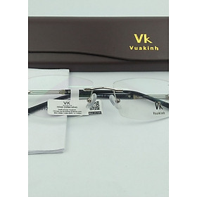 Gọng kính cận không viền càng 3 mảnh VK-14