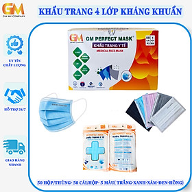 Khẩu trang y tế Gia Mỹ 4 lớp kháng khuẩn