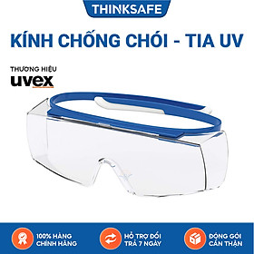 Mua Kính bảo hộ Uvex Super OTG kính chống bụi có thể đeo cùng kính cận  chống hơi nước  ngăn chặn tia UV màu trắng  mã 9169065