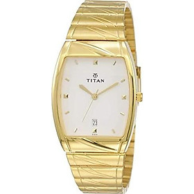 Titan Men's Karishma Analog Dial Watch White