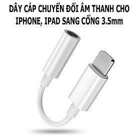 Dây Cáp Chuyển Đổi Âm Thanh Cho Iphone, Ipad Sang Cổng 3.5mm- AD169