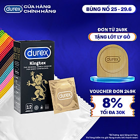Bao cao su Durex Kingtex 12 bao