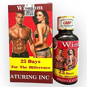 Viên uống tăng cân Wisdom Weight xuất xứ Indonesia giúp ăn ngon miệng, ngủ ngon - Mã số 1547