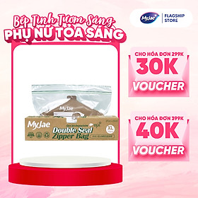 Túi zip Myjae hai đường kéo tự huỷ sinh học (XL)