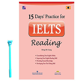 Hình ảnh 15 Days' Practice For Ielts Reading ( Tặng Kèm Viết )