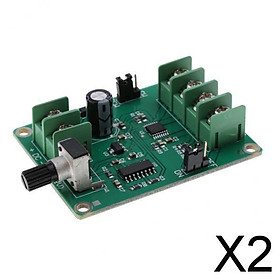 2x9V 12V DC Brushless Motor Driver Board Controller for Drive Motor 3/4 Wire