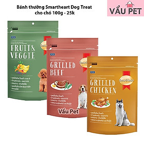 Bánh thưởng cho chó Smartheart Dog treat 100g