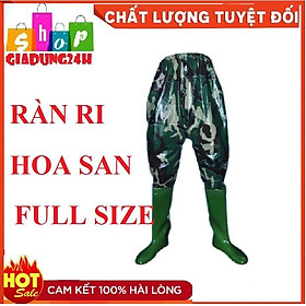 Quần ủng ràn ri lội nước  Loại 1- Quần ủng bảo hộ lao động