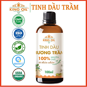 Tinh dầu Trầm Hương nguyên chất từ thiên nhiên, xông phòng, khử mùi, thơm phòng, đuổi muỗi - KingOil