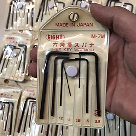 Mua Bộ lục giác Nhật hiệu Eight hàng nội địa  gồm 7 cây từ 0.71 đến 3.0 mm