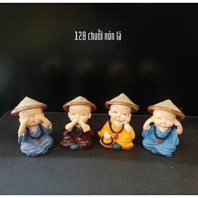 Bô tượng tứ không 120 nón lá