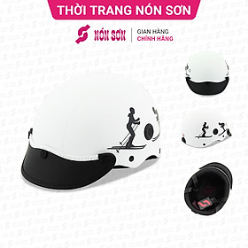 Mũ bảo hiểm lỗ thông gió họa tiết NÓN SƠN chính hãng DC-002.117