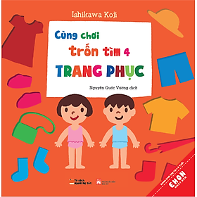 Sách Ehon Nhật Bản - Cùng chơi trốn tìm - Dành cho bé từ 0-6 tuổi - Ehomebooks