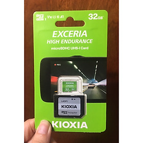 Thẻ nhớ MicroSD KIOXIA EXCERIA HIGH ENDURANCE - 32GB + Adapter - Hàng Nhập Khẩu